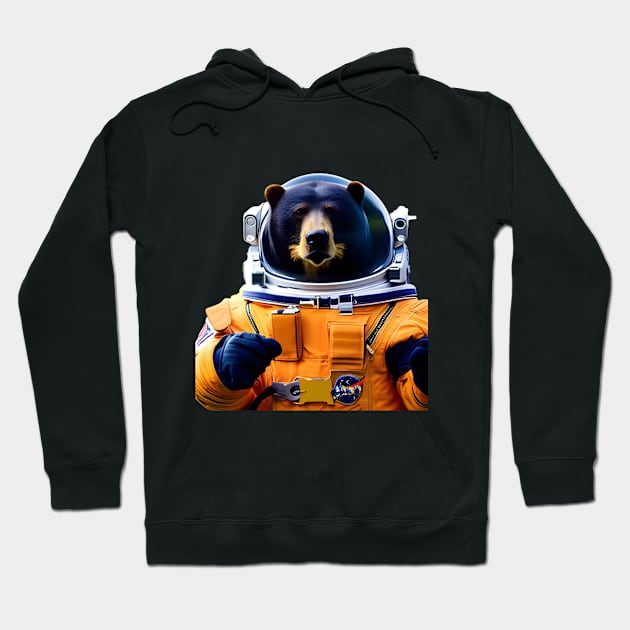 SunBear Astronaut Hoodie by jlee